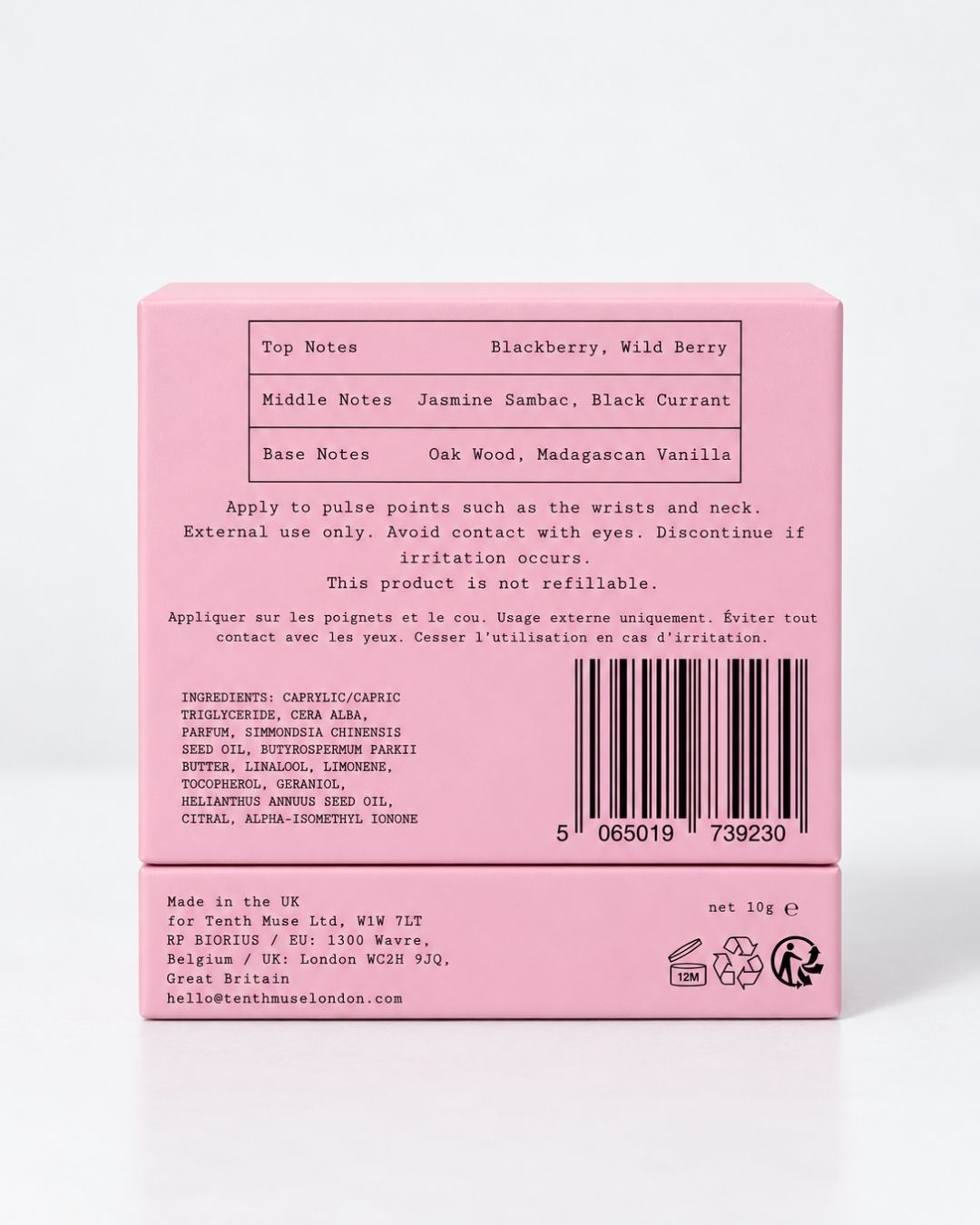 WILD BERRY FIELD SOLID PERFUME STICK