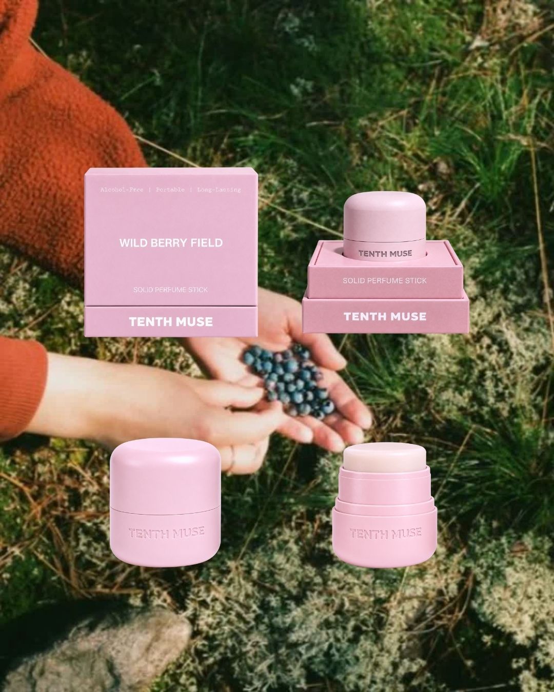 WILD BERRY FIELD SOLID PERFUME STICK
