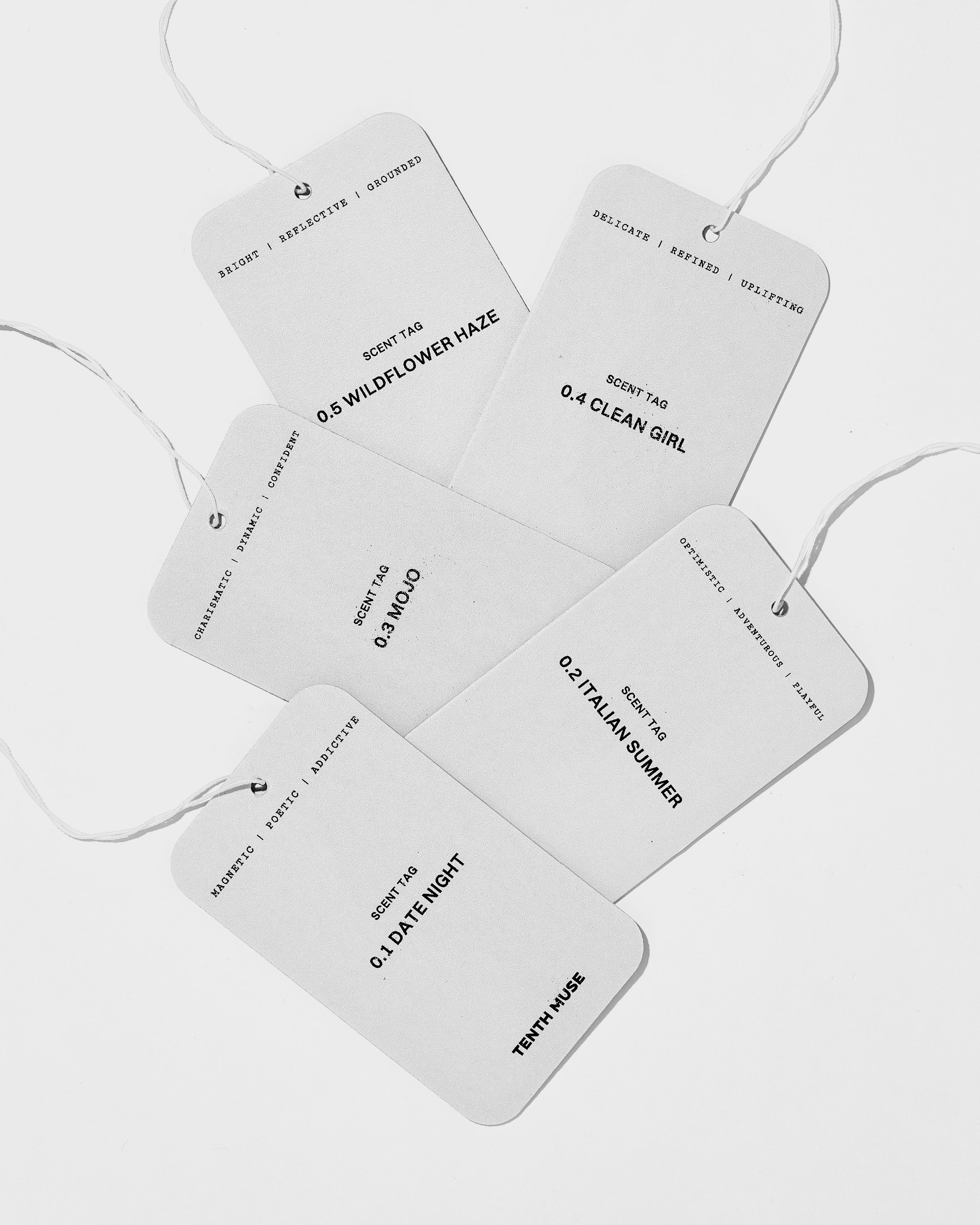 HANGING SCENT TAG SET